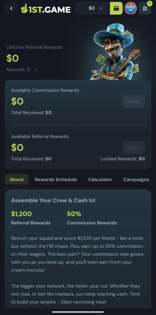 1st Game New Platform